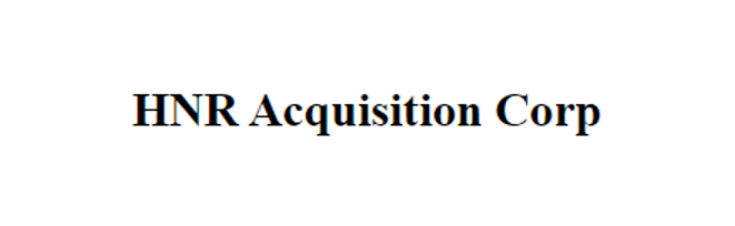 HNR Acquisition Corp