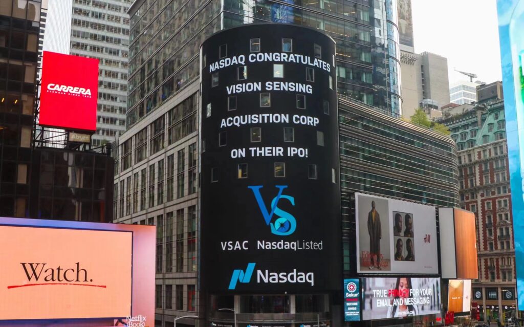 Vision Sensing Acquisition Corp. Announces Pricing of $88 Million Initial Public Offering