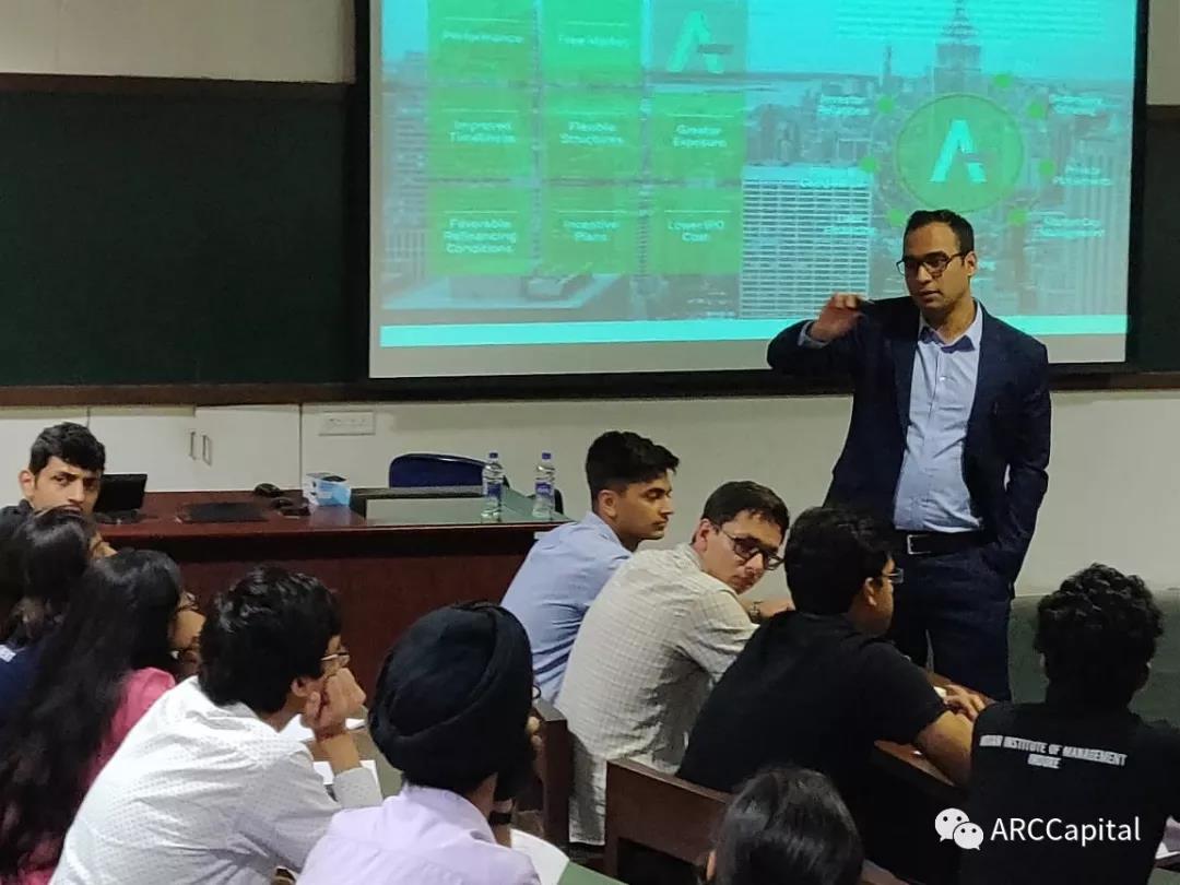 ARC Capital in the Indian Institute of Management