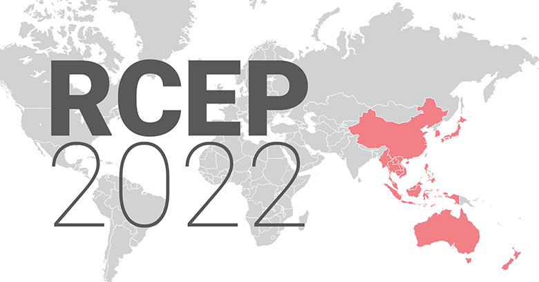 The Regional Comprehensive Economic Partnership (RCEP) promotes connectivity among economies in the Asia-Pacific region